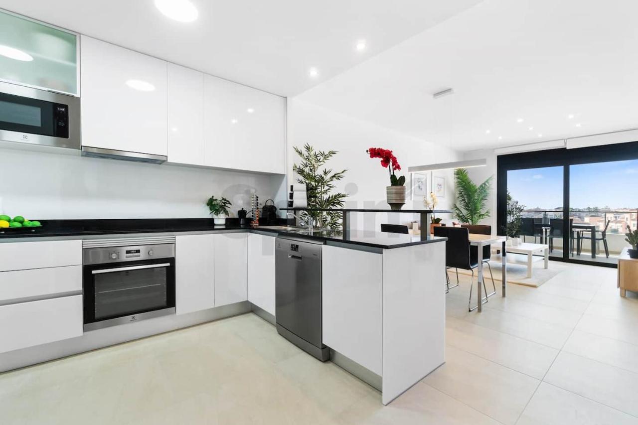Exclusive Apartment In Flamenca Village With Gym, Sauna, 3 Pools - 600 M From The Beach Alicante Kültér fotó
